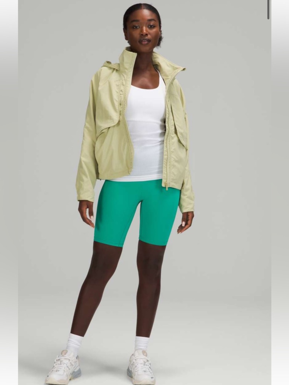 109. Lululemon Always Effortless Jacket
Dew Green 19.5” PTP size 4